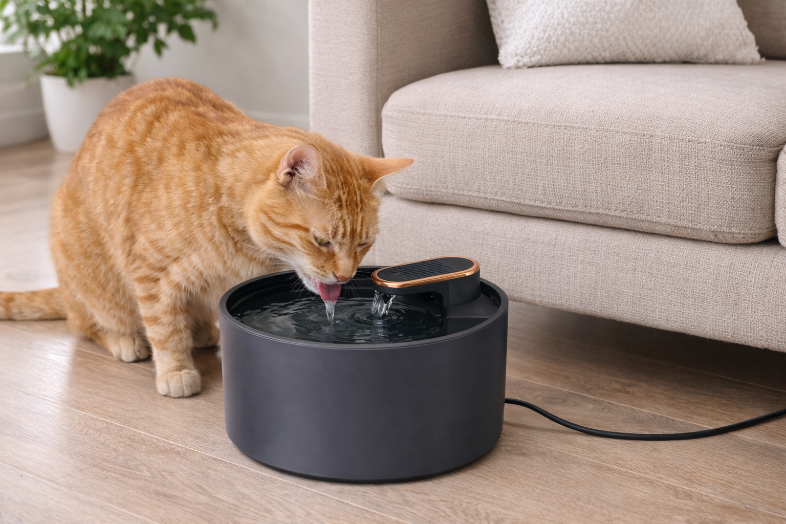 Cat Water Fountain